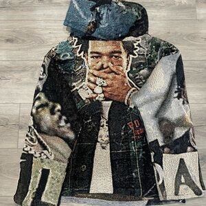 Custom Lil Baby Graphic Tapestry Hoodie